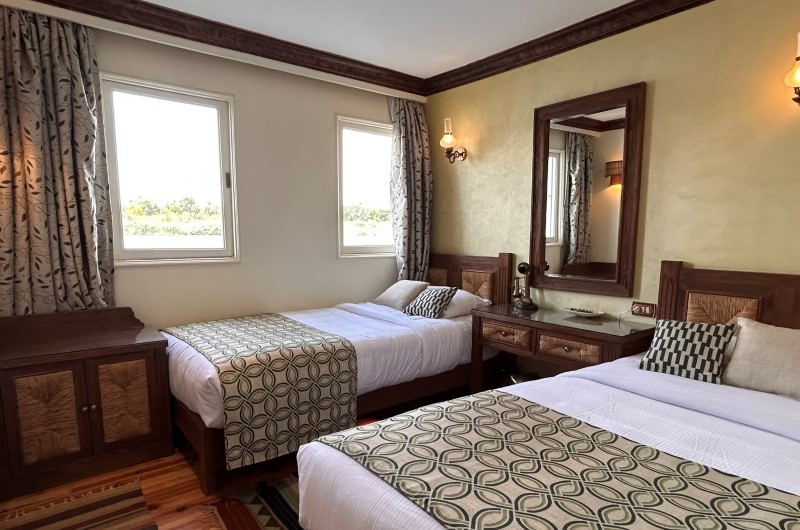 Twin cabin aboard Queen Farida