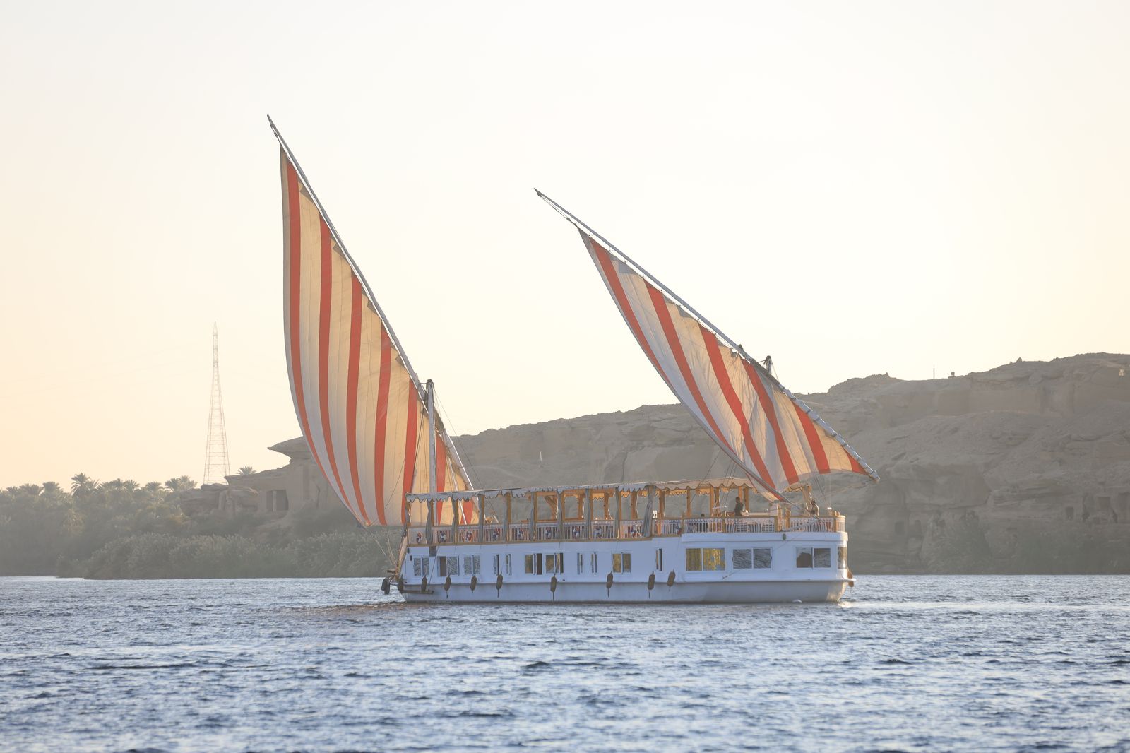 Sailing the Nile aboard the Three Pyramids Dahabiya