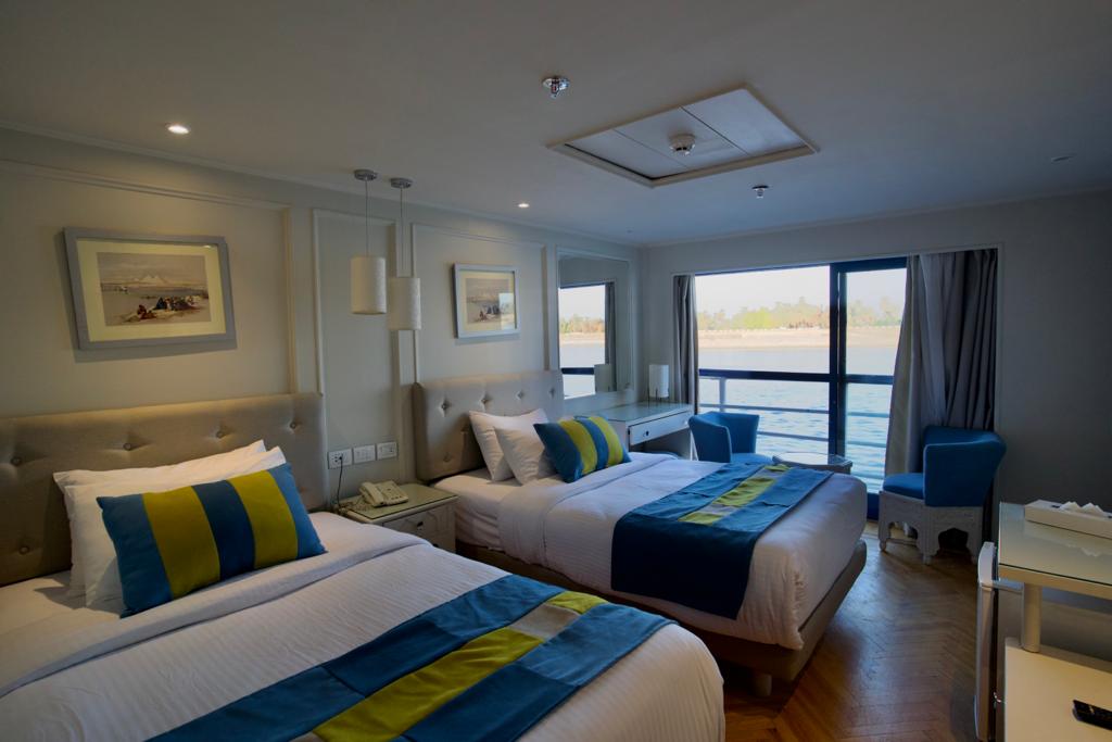 Spacious cabin on M/S King of Thèbes