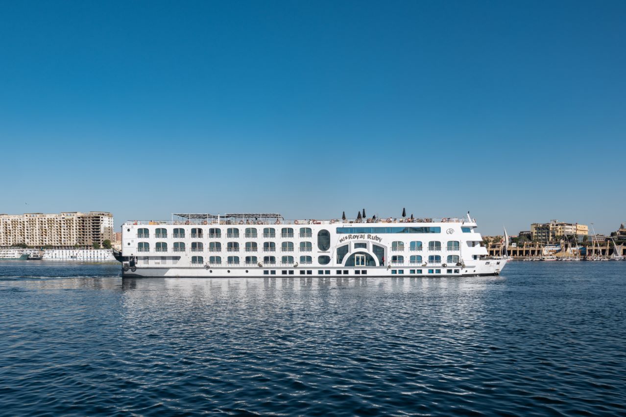 MS Royal Ruby all-suite luxury Nile cruise ship, Luxor to Aswan