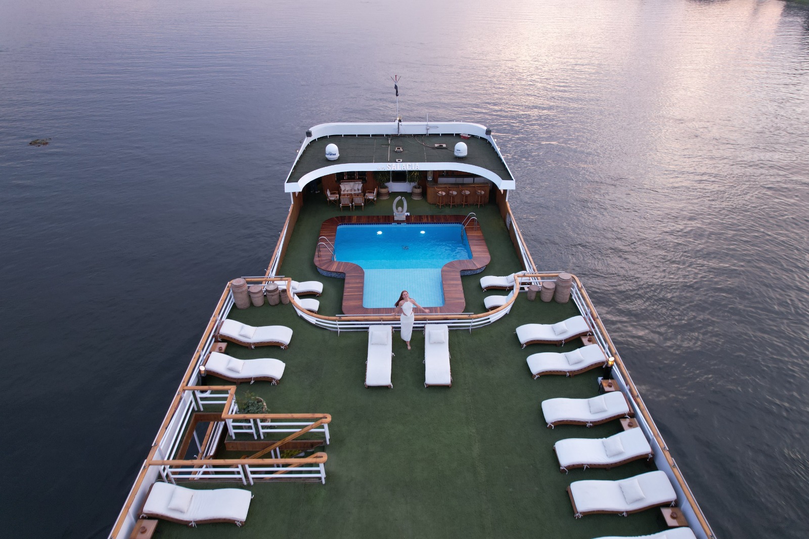 Royal Suite aboard M/S Salacia
