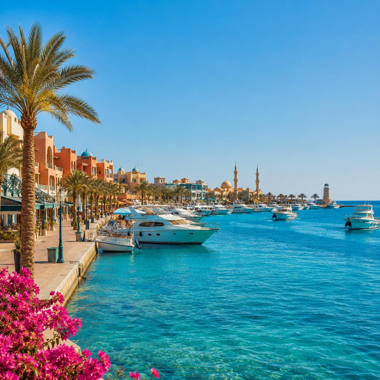 Hurghada – Red Sea excursions, snorkeling and desert safaris